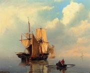 unknow artist, Seascape, boats, ships and warships. 120